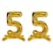 Beistle 26" Gold Self-Standing Foil Balloon Numbers, 2ct.